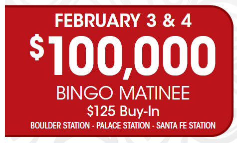 Station Casinos $100k Matinee - Feb 2024